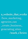 A Website That Works