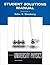 Student Solutions Manual for Essential University Physics, Volume 1