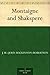 Montaigne and Shakspere