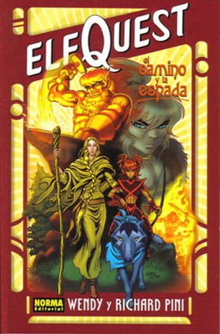 Portada de ElfQuest: El camino y la espada, de Wendy Pini