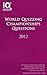 World Quizzing Championships 2012 - Quiz Book