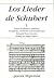 Los lieder de Schubert, volumen I by Franz Peter Schubert