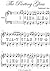 Parting Glass Easy Piano Sheet Music by Traditional Celtic