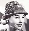 Knit Swagger Hat Vintage Knitting Pattern Fedora Hat Cap