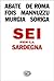 Sei per la Sardegna by Francesco Abate