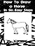 How To Draw A Horse In Six Easy Steps