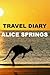 Travel Diary Alice Springs by May Burke