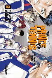 Portada de Prince of Tennis 8, de Takeshi Konomi