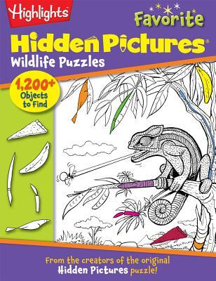 Wildlife Puzzles: Wildlife-Themed Hidden Pictures Puzzles for Kids 6 and Up, Search and Find Over 1,200 Hidden Objects in this Highlights Activity Book (Highlights™ Hidden Pictures®)