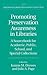 Promoting Preservation Awareness in Libraries: A Sourcebook for Academic, Public, School, and Special Collections (Libraries Unlimited Library Management Collection)