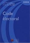 Code électoral 2008 Code électoral 2008