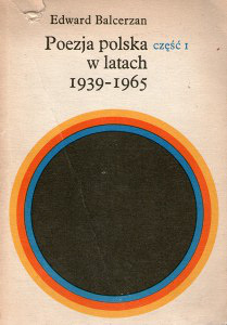 Poezja polska w latach 1939-1965. Część 1. Strategie liryczne
