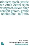 Telefongespräche Mit Ernst Jandl Telefongespräche Mit Ernst Jandl