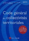 Code général des collectivités territoriales 2011