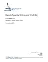 Kuwait: Security, Reform, and U.S. Policy
