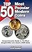 Top 50 Most Popular Modern Coins by Eric Jordan