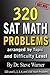 320 SAT Math Problems arran...