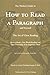 Thinker's Guide to How to Read a Paragraph: The Art of Close Reading