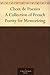 Choix de Poesies A Collection of French Poetry for Memorizing (French Edition)