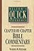 Nelson's Quick Reference Chapter-by-Chapter Bible Commentary: Nelson's Quick Reference Series