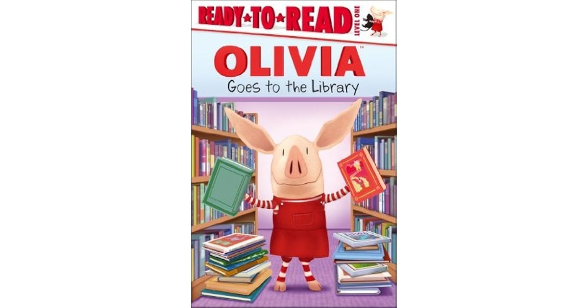 OLIVIA Goes to the Library by Lauren Forte