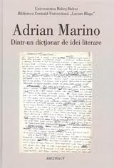Dintr-un dictionar de idei literare (Paperback)