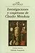 Investigaciones y conjeturas de Claudio Mendoza