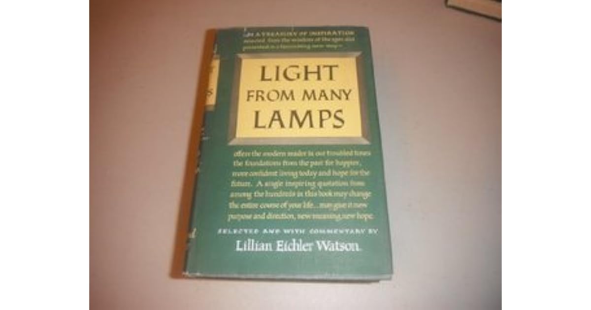 Light from Many Lamps by Lillian Eichler
