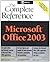 Microsoft Office 2003: The Complete Reference (Osborne Complete Reference Series)