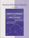 Student Solutions Manual to accompany Complex Variables and Applications