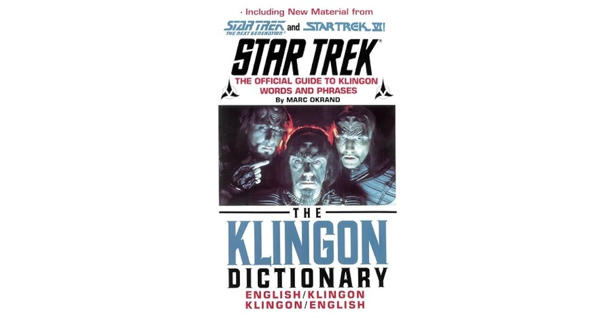 Jana Suna’s review of The Klingon Dictionary The Official Guide to