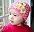 Crochet pattern three flowers hat includes 5 sizes from newborn to adult (Crochet hats Book 1)