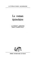 Le roman épistolaire (Paperback)