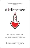 Book cover for Difference: The one-page method for reimagining your business and reinventing your marketing