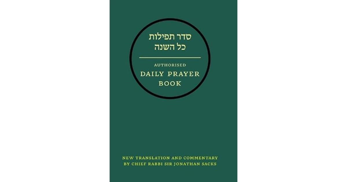 Hebrew Daily Prayer Book by Jonathan Sacks