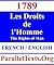 Les Droits de l'Homme / The Rights of Man (Translated, Annotated, Parallel Text)