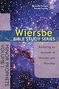The Wiersbe Bible Study Series: Minor Prophets Vol. 1: Restoring an Attitude of Wonder and Worship