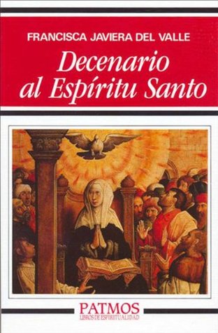 Portada de Decenario al Espíritu Santo, de Francisca Javiera del Valle