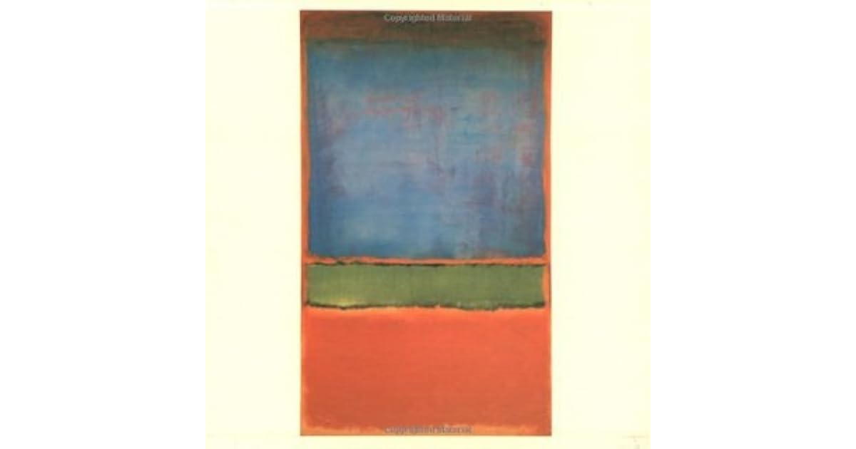 Mark Rothko: The Works on Canvas by David Anfam