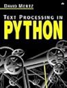 Text Processing in Python Text Processing in Python