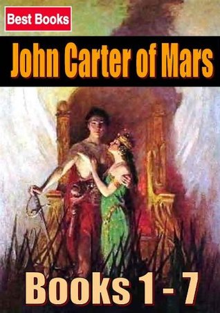 John Carter of Mars, Books 1 - 7