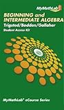 MyLab Math eCourse for Trigsted/Bodden/Gallaher Beginning & Intermediate Algebra--Access Card--PLUS Guided Notebook (Trigsted MyLab Math Series)