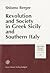 Revolution and Society in Greek Sicily and Southern Italy (Historia - Einzelschriften)