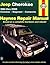 Jeep Cherokee 1984 thru 2000 (Cherokee/Wagoneer/Comanche) Haynes Repair Manual