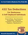 422 Tax Deductions for Businesses and Self Employed Individuals (422 TAX DEDUCTIONS FOR BUSINESSES & SELF-EMPLOYED INDIVIDUALS)