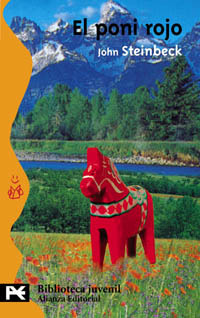Portada de El poni rojo, de John Steinbeck