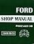 Ford Passenger Car Shop Manual 1949-1951