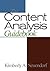 The Content Analysis Guidebook