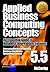 Applied Business Computing Concepts, An Essential Guide to Information Systems 5.5