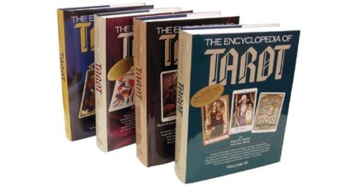 The Encyclopedia Of Tarot 4 Volume Set By Stuart R Kaplan